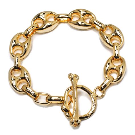 gucci link bracelet silver|heavy gold link bracelet.